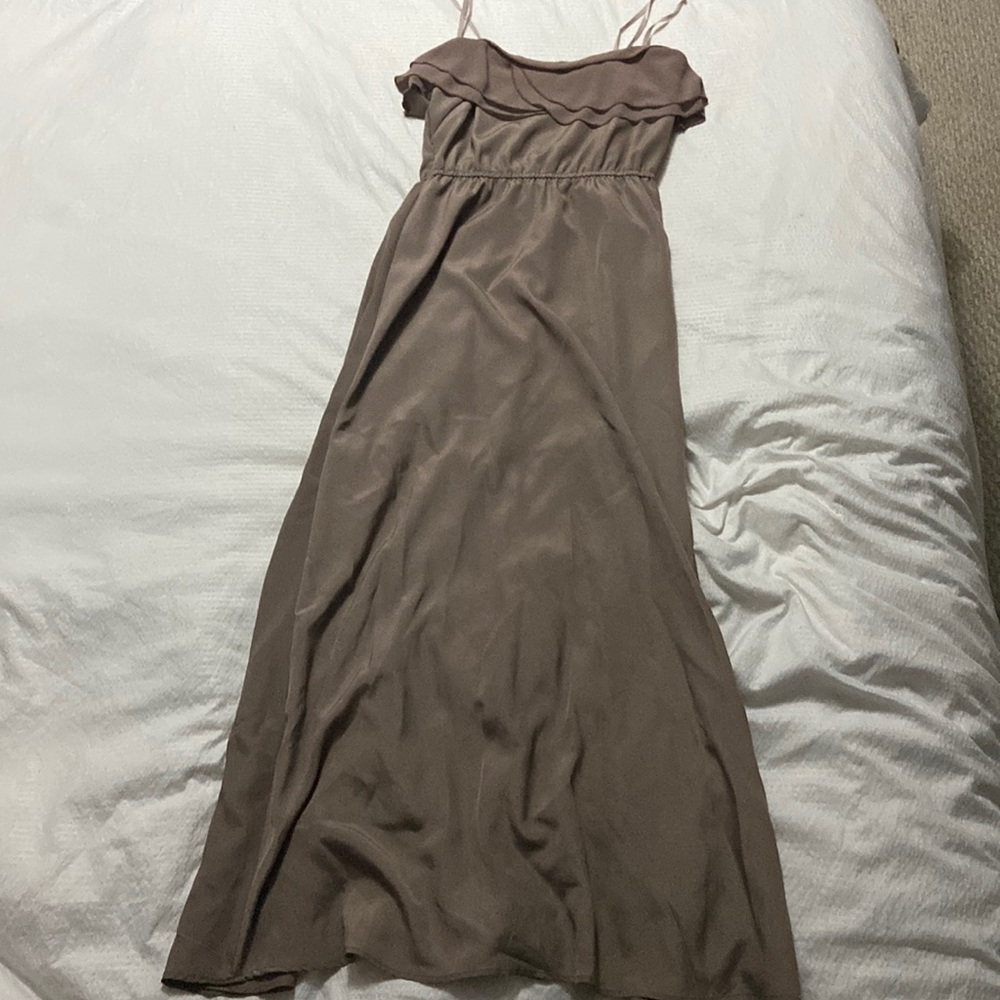 floor length boho dress